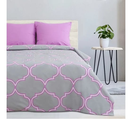 Изображение товара Комплект постельного белья Этель полутораспальный Утро в Марокко 143х215 см, 150х214 см, 70х70 см 2 шт, поплин 125 г/кв.м 2565790