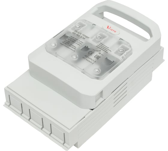 Изображение товара Планочный предохранитель-выключатель-разъединитель DVS/C ППВР Visto 00-160-3-М 9211-103-5