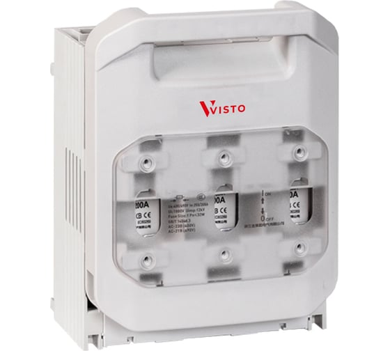 Изображение товара Планочный предохранитель-выключатель-разъединитель DVS/C ППВР Visto 1-250-3-М 9211-103-6