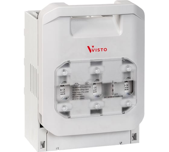 Изображение товара Планочный предохранитель-выключатель-разъединитель DVS/С ППВР Visto 2-400-3-М 9211-103-7