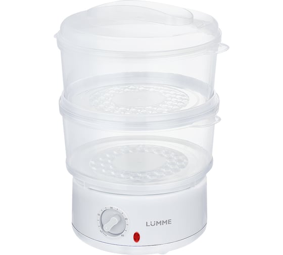 Изображение товара Пароварка LUMME LU-1405 белый жемчуг 40603