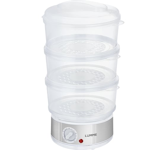 Изображение товара Пароварка LUMME LU-FS1408A белый жемчуг 40607