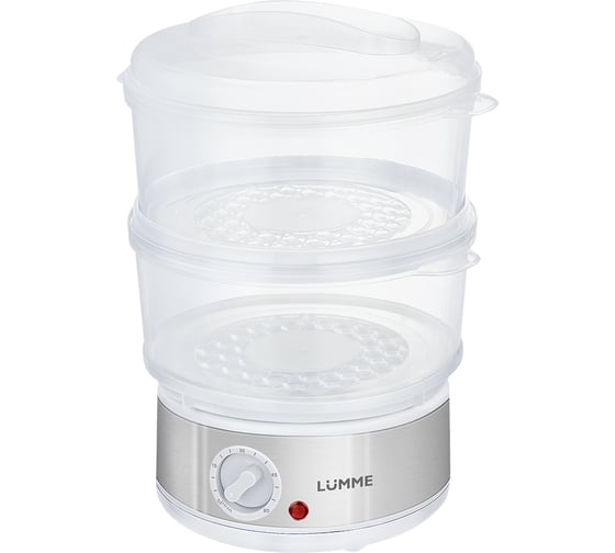 Изображение товара Пароварка LUMME LU-1403 белый жемчуг 40601