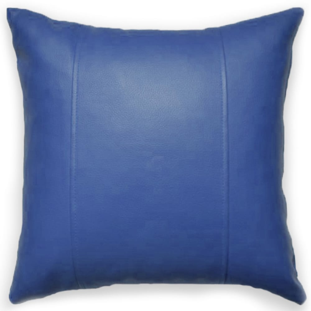 фото Декоративная подушка mypuff синяя, экокожа pil_061