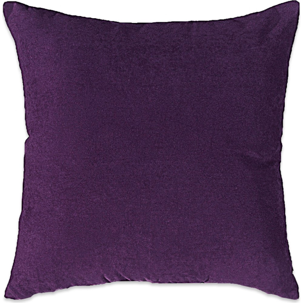 фото Декоративная подушка mypuff баклажан, мебельная ткань pil_467