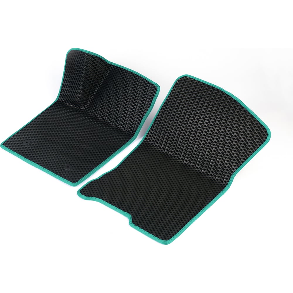 Изображение товара Передние коврики Vicecar ЭВА 3D лапка для BMW X5 X6 Е70 Е71 2007-2013 черный изумрудный