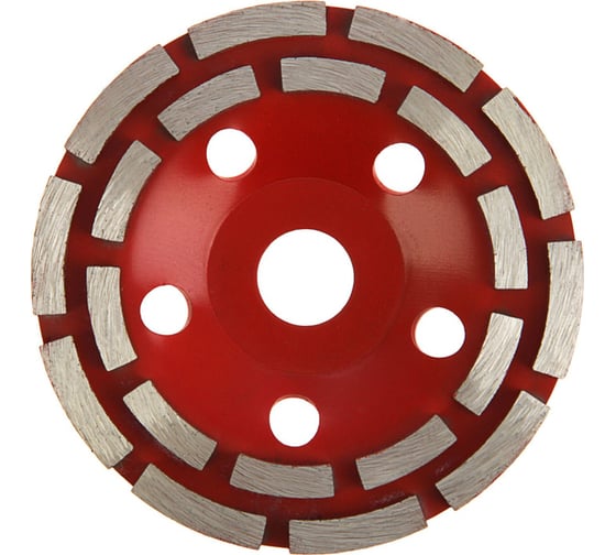 Изображение товара Чашка алмазная зачистная двухрядная 125 мм LOM 1856278