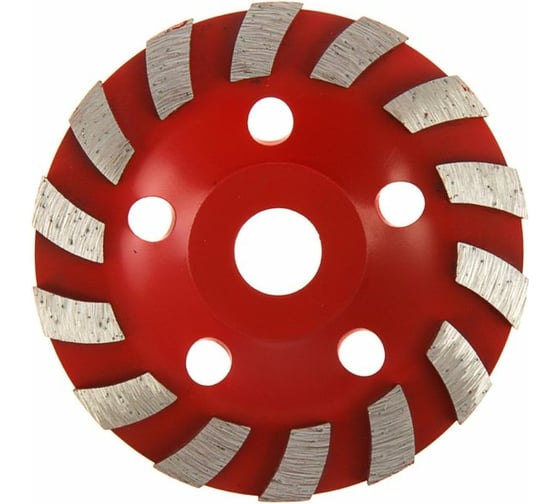 Изображение товара Чашка алмазная зачистная TURBO-сегментная 125 мм LOM 1856276