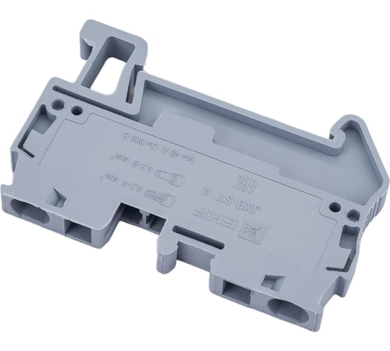 Изображение товара Клеммная самозажимная колодка EKF JXB-ST-4, 41А серая 40 шт PROxima plc-jxb-st-4