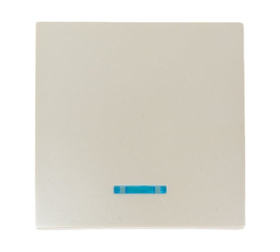 Изображение товара Лицевая панель выключателя EKF Валенсия, 1-кл. с индикатором 10А жемчуг PROxima ESV10-L-121-50