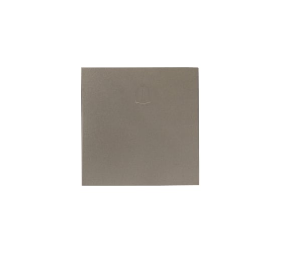 Изображение товара Лицевая панель кнопки звонка EKF Валенсия, 10А кашемир PROxima ESV10-L-026-40