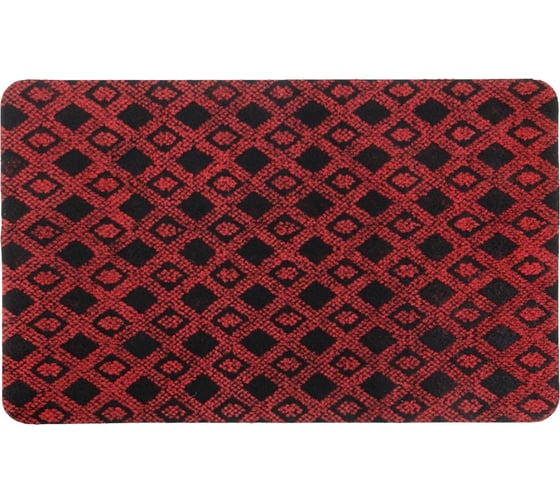 Изображение товара Коврик SUNSTEP Fusion 50х80 см, красный/черный 37-112