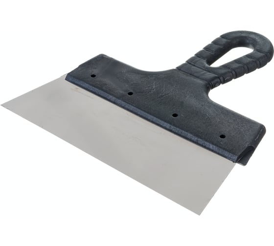 Изображение товара Фасадный шпатель EUROTEX 200 мм нержавеющая сталь пластмассовая ручка 020605-200