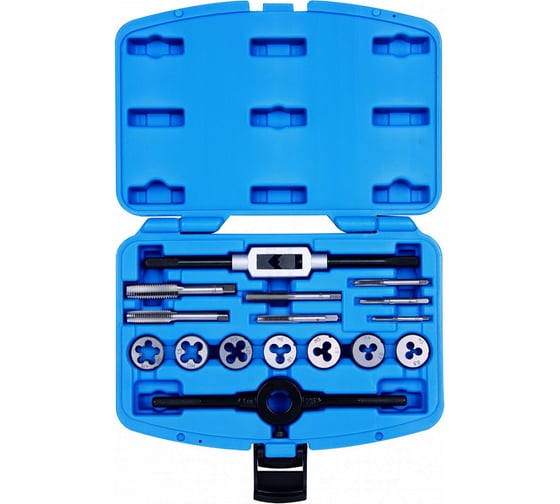 Изображение товара Набор метчиков и плашек KING TONY SK5 M3-M12, кейс, 16 предметов 12916MQ1