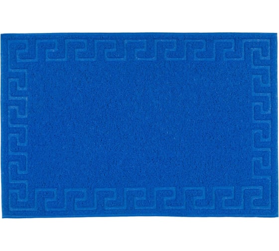Изображение товара Коврик SUNSTEP Spongy Меандр 40х60 см, синий 38-306