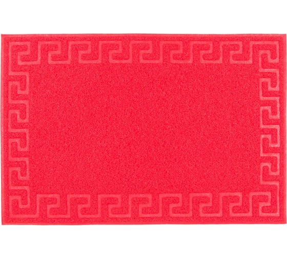 Изображение товара Коврик SUNSTEP Spongy Меандр 40х60 см, красный 38-304