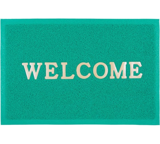 Изображение товара Коврик SUNSTEP Spongy Welcome 40х60 см, зеленый 38-435