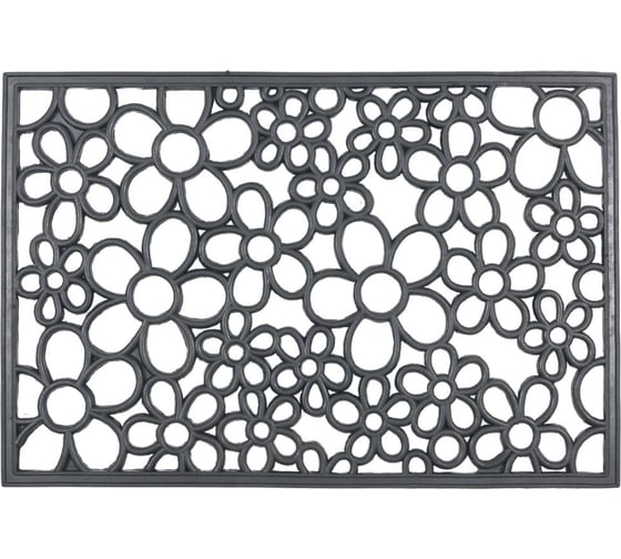 Изображение товара Ажурный коврик SUNSTEP 40х60 см цветы 30-015