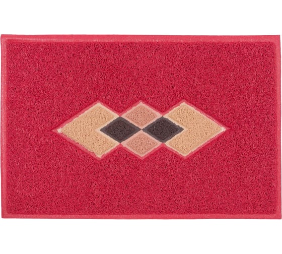 Изображение товара Коврик SUNSTEP Spongy 45х75 см ромбы 38-465