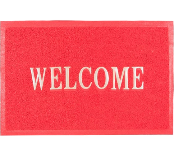 Изображение товара Коврик SUNSTEP Spongy Welcome 40х60 см, красный 38-434