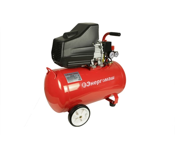 Изображение товара Воздушный компрессор Энергомаш 1500 Вт ВК-50