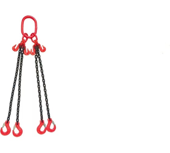 Изображение товара Цепной четырехветвевой строп СЕВЗАПКАНАТ 4СЦ 4,3тн 6м с УК 4631153550416