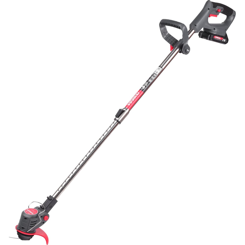 Изображение товара Аккумуляторный триммер Победа ТА 201 20 В 1.5 Ач для травы кустов