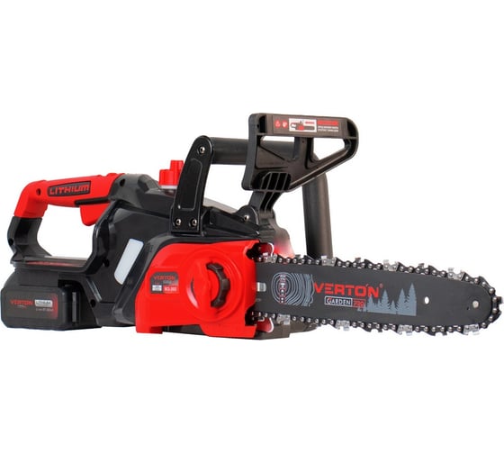 Изображение товара Пила аккумуляторная бесщеточная цепная VERTON Garden Green Pro BCS-2012 01.14201.17009