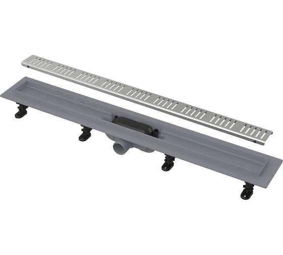 Изображение товара Душевой лоток Alcadrain с гидрозатвором+механический сухой затвор, Дн 40 APZ10-550M 00022304