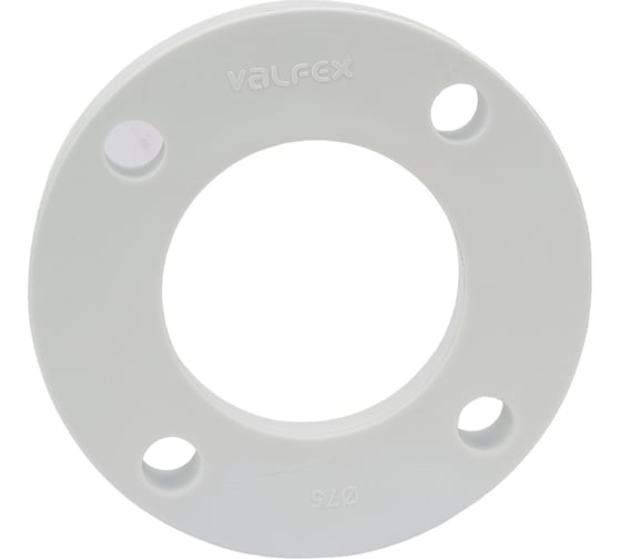 Изображение товара Фланец VALFEX PP-R, белый, Дн75 10188075 127-0181