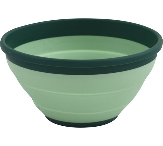 Изображение товара Складная миска МУЛЬТИДОМ Compact 1.4 л, чайное дерево, 18x18x4 см ИК 22362000