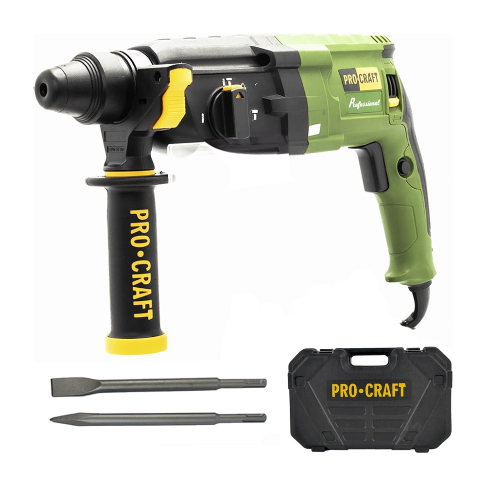 Изображение товара Электрический перфоратор PROCRAFT BH1400 мощность 790 Вт 4 режима