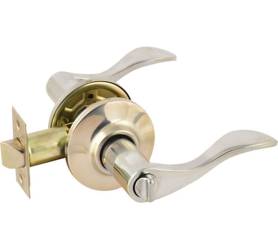 Изображение товара Ручка-защелка НОРА-М NEW хром ЗВ1-03 фикс. 15633