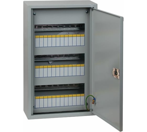 Изображение товара Навесной распределительный щит EKF PROxima ЩРН-36, с пластиковым замком, IP31 mb21-36n