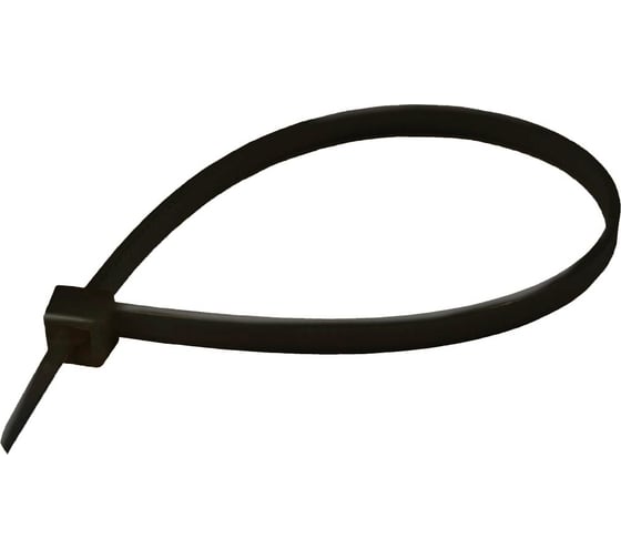 Изображение товара Хомут (кабельная стяжка) KOPOS PA6.6 полиамид. SP 100х2.5 FA, черный SP 100X2.5_FA
