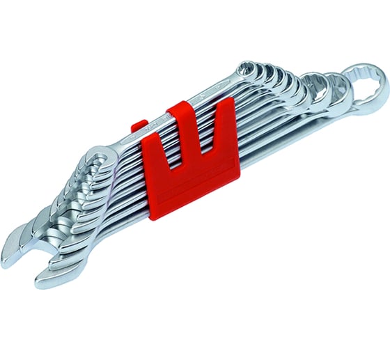 Изображение товара Набор комбинированных плоских ключей IZELTAS 8-22 мм, 12 предметов 0320002112