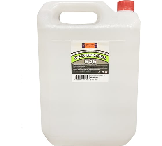 Изображение товара Растворитель VIRTUOSO 646 5л тех. 586226