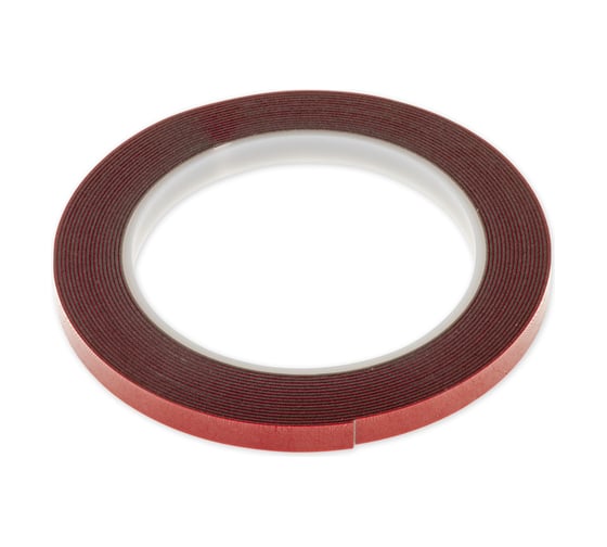 Изображение товара Двусторонняя липкая лента ARNEZI 0.8 мм, 8 мм, 5 м, акриловая, серая в блистере R8030231