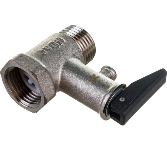 Изображение товара Предохранительный клапан 1/2” с флажковой ручкой IVANCI IVC.105601.N.03