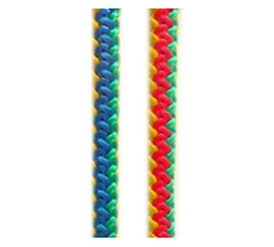 Изображение товара Вязаный шнур ЕВРОПАРТНЕР РАДУГА полипропилен, D5 мм, 20 м 5 2456 0
