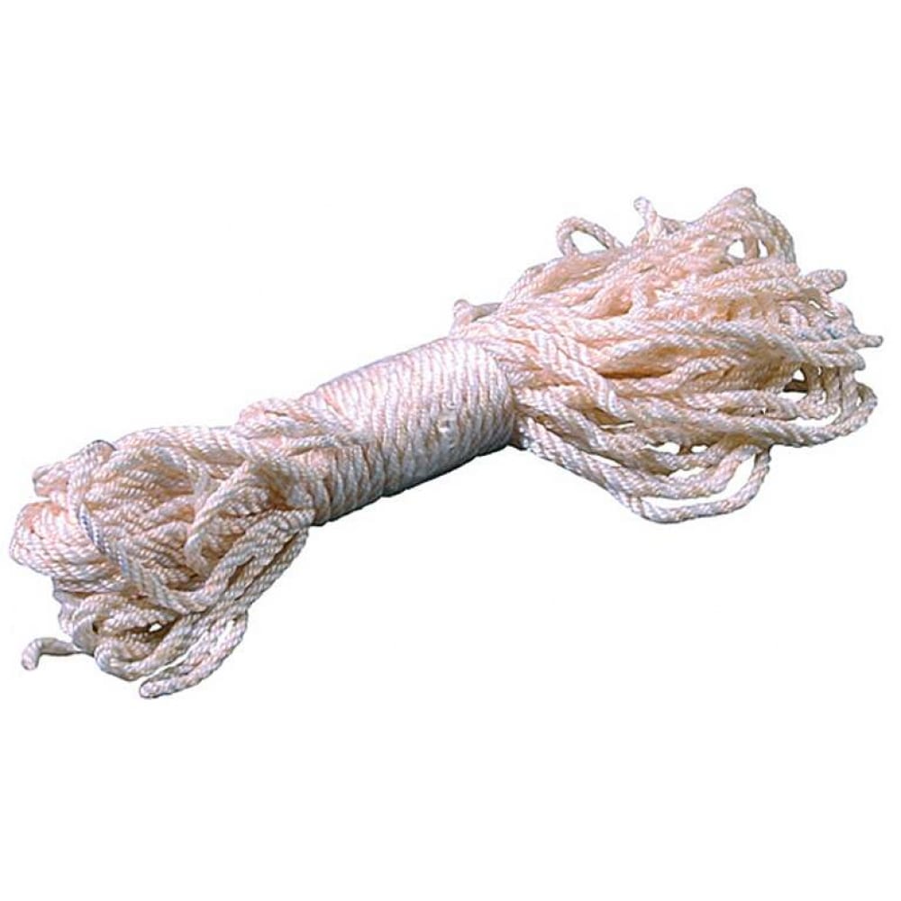 Крученая рыболовная веревка ЕВРОПАРТНЕР крученая пвх веревка атекс 300 м
