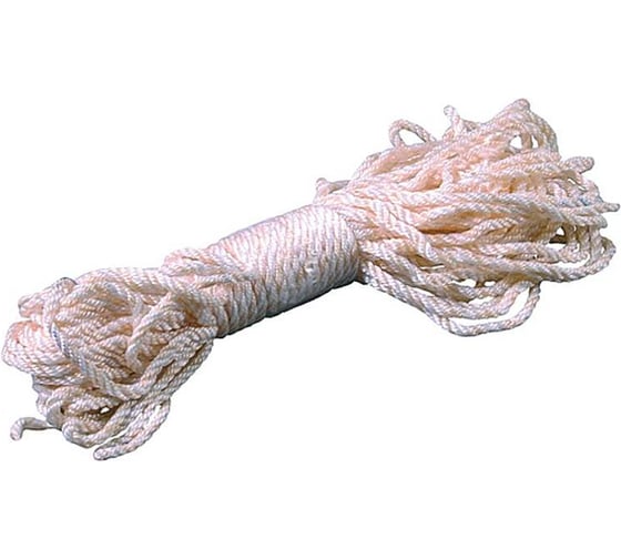 Изображение товара Рыболовная веревка ЕВРОПАРТНЕР крученая, 3 пряди, капрон, D1.5 мм, 20 м 5 2465 0