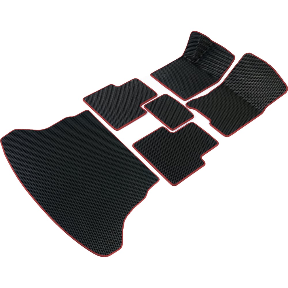 Изображение товара Коврики Vicecar ЭВА c 3д лапкой для Mitsubishi Outlander XL 2005-2013