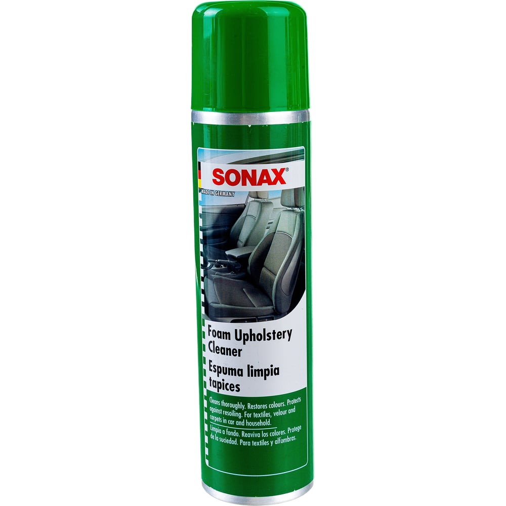 Пенный очиститель обивки салона Sonax средство для очистки обивки салона sintec