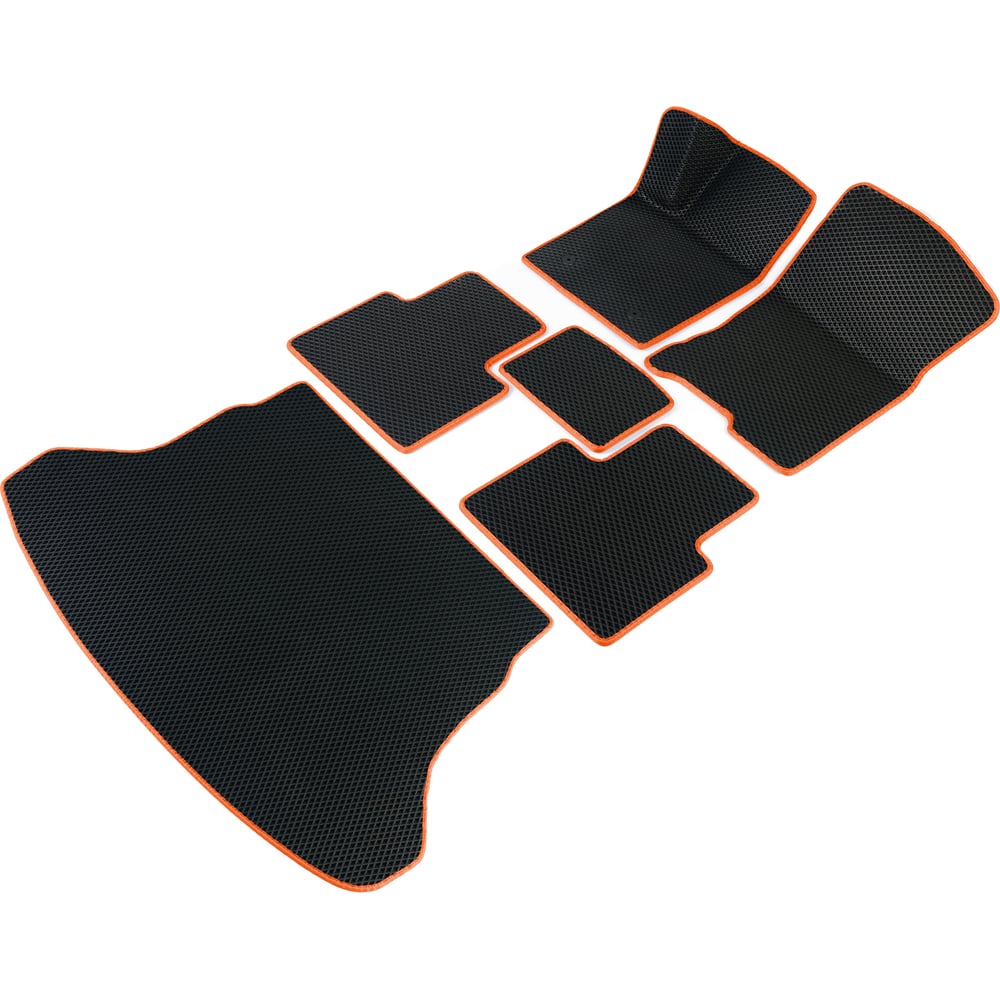 Изображение товара Коврики Vicecar ЭВА с 3д лапкой для Ford Maverick 2000-2012 оранжевые