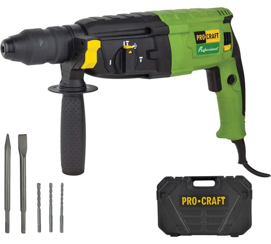 Изображение товара Электрический сетевой перфоратор PROCRAFT BH-1400 DFR BH1400DFR