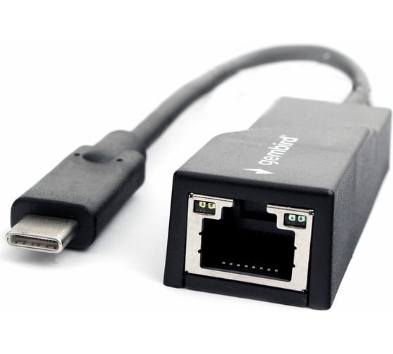 Изображение товара Сетевой адаптер Gembird Ethernet USB C-type - Fast Ethernet adapter A-CM-LAN-01