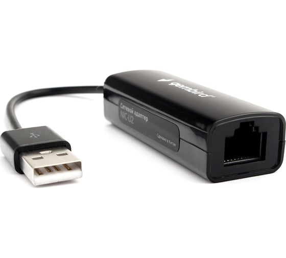 Изображение товара Сетевой адаптер Gembird Ethernet USB 2.0 - Fast Ethernet adapter NIC-U2