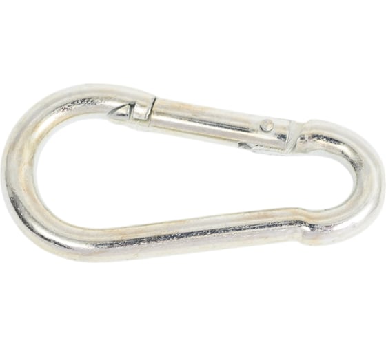 Изображение товара Карабин стальной оцинкованный Pro Legend 5x50x7 мм, 1 кН, сталь оцинкованная PL2697