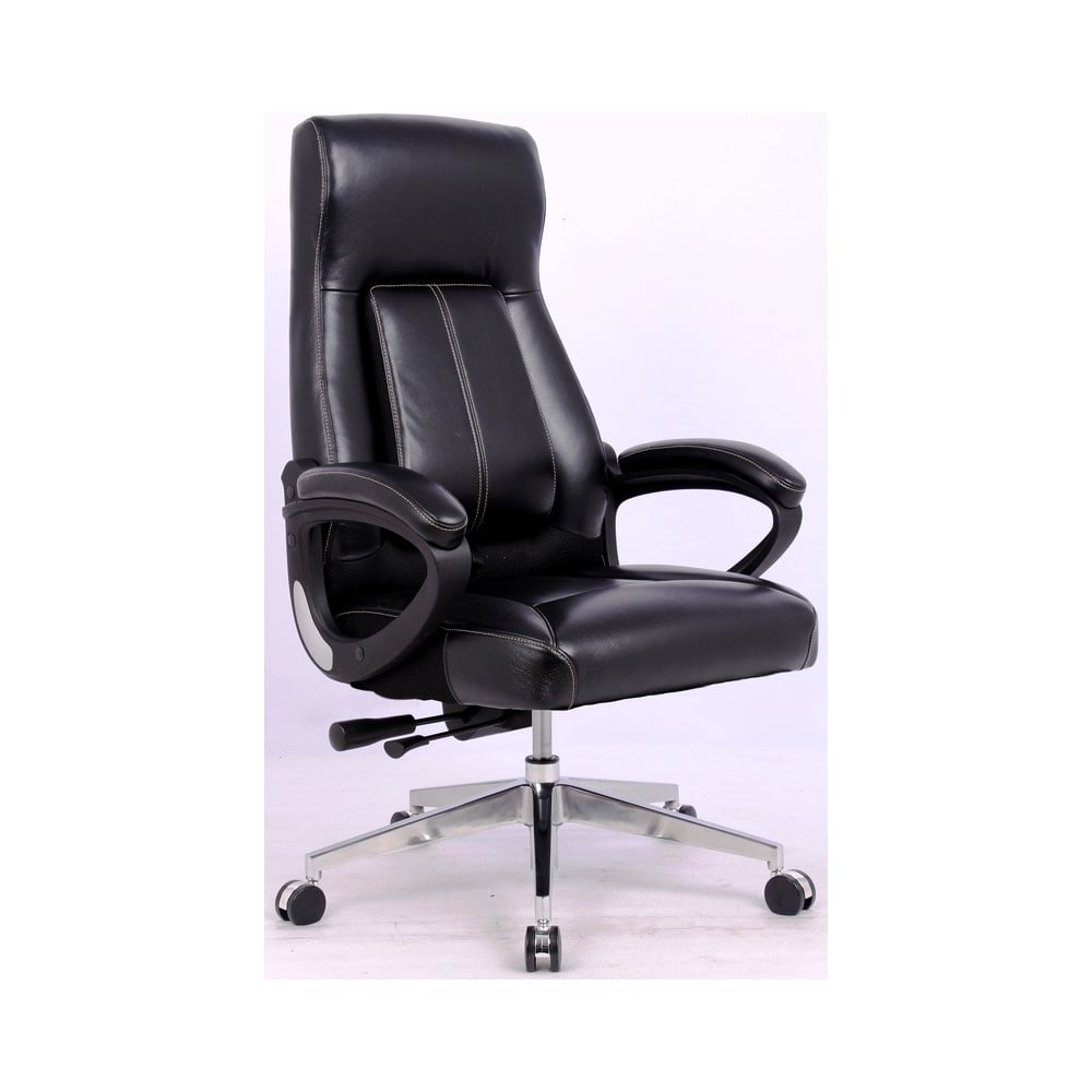 фото Кресло easy chair bnhgechair-573 ar рециклированная кожа, черная, хром 880769